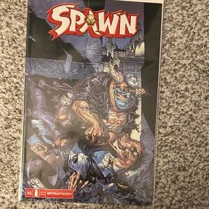 Spawn Comic Book with Vibrant Cover Art